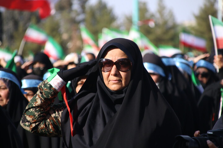 تصاویر/ قیام جان فدایان امام رضایی در کرمان