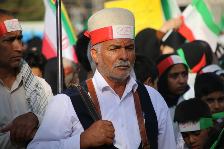 تصاویر/ قیام جان فدایان امام رضایی در کرمان