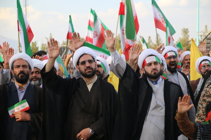 تصاویر/ قیام جان فدایان امام رضایی در کرمان