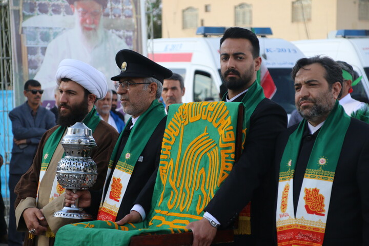تصاویر/ قیام جان فدایان امام رضایی در کرمان
