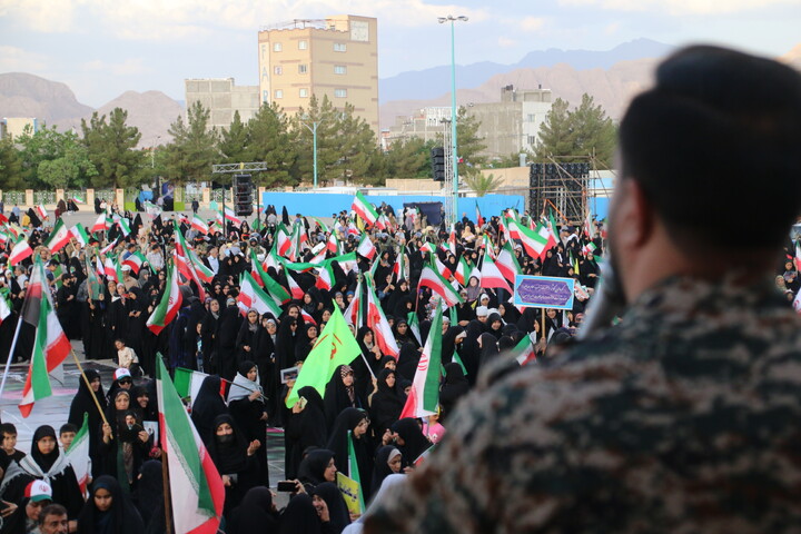 تصاویر/ قیام جان فدایان امام رضایی در کرمان