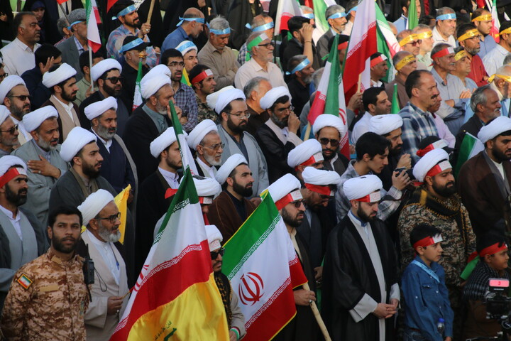 تصاویر/ قیام جان فدایان امام رضایی در کرمان