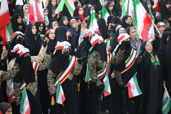 تصاویر/ قیام جان فدایان امام رضایی در کرمان