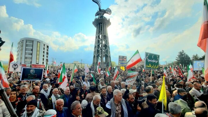 تصاویر/ اجتماع بزرگ جانفدا برای ایران امام رضایی در شاهین دژ