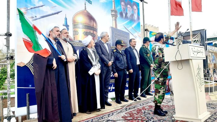 تصاویر/ اجتماع بزرگ جانفدا برای ایران امام رضایی در شاهین دژ
