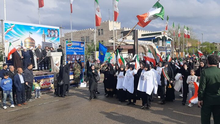 تصاویر/ اجتماع بزرگ جانفدا برای ایران امام رضایی در شاهین دژ