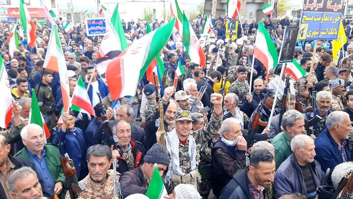 تصاویر/ اجتماع بزرگ جانفدا برای ایران امام رضایی در شاهین دژ