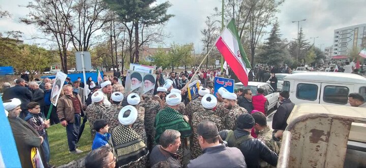 تصاویر/ اجتماع بزرگ جانفدا برای ایران امام رضایی در شاهین دژ