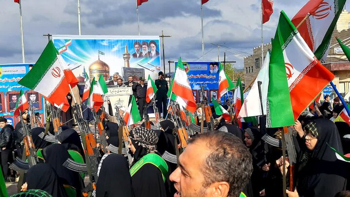 تصاویر/ اجتماع بزرگ جانفدا برای ایران امام رضایی در شاهین دژ