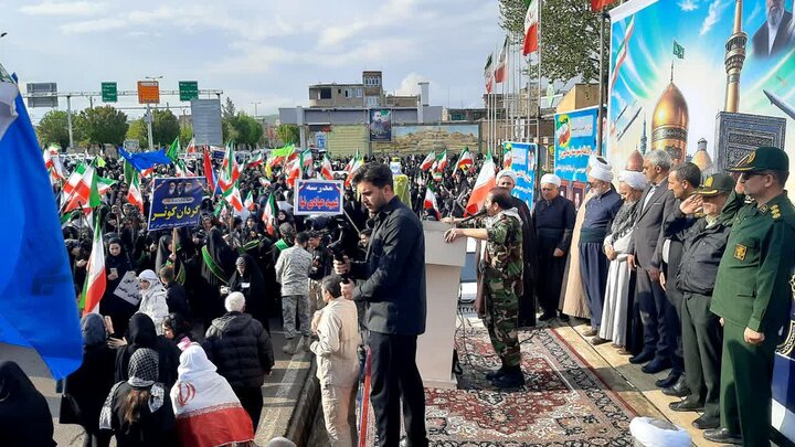 تصاویر/ اجتماع بزرگ جانفدا برای ایران امام رضایی در شاهین دژ