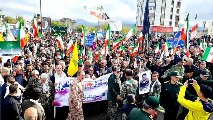 تصاویر/ اجتماع بزرگ جانفدا برای ایران امام رضایی در شاهین دژ