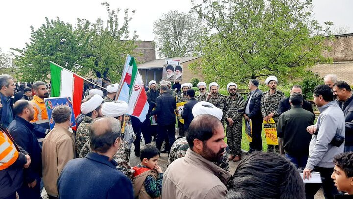 تصاویر/ اجتماع بزرگ جانفدا برای ایران امام رضایی در شاهین دژ