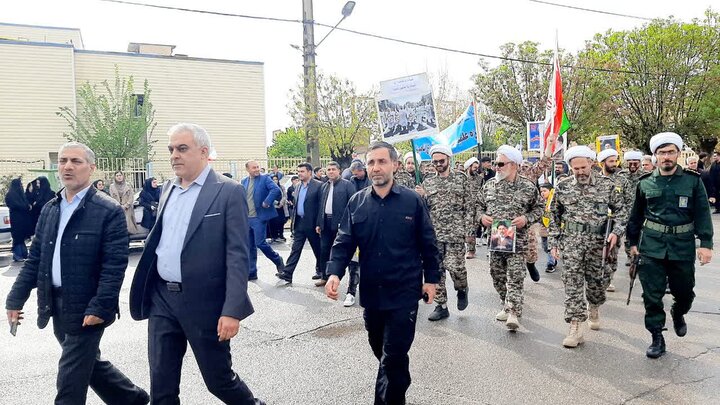 تصاویر/ اجتماع بزرگ جانفدا برای ایران امام رضایی در شاهین دژ