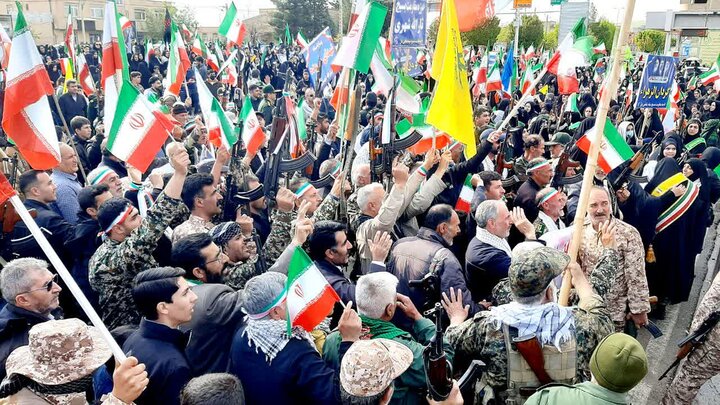 تصاویر/ اجتماع بزرگ جانفدا برای ایران امام رضایی در شاهین دژ