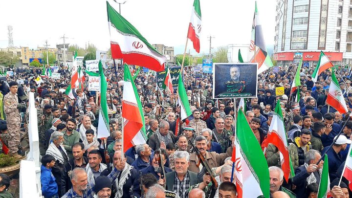 تصاویر/ اجتماع بزرگ جانفدا برای ایران امام رضایی در شاهین دژ