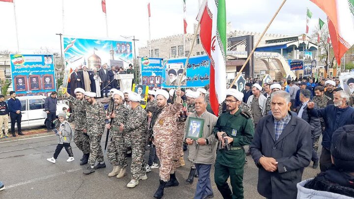 تصاویر/ اجتماع بزرگ جانفدا برای ایران امام رضایی در شاهین دژ