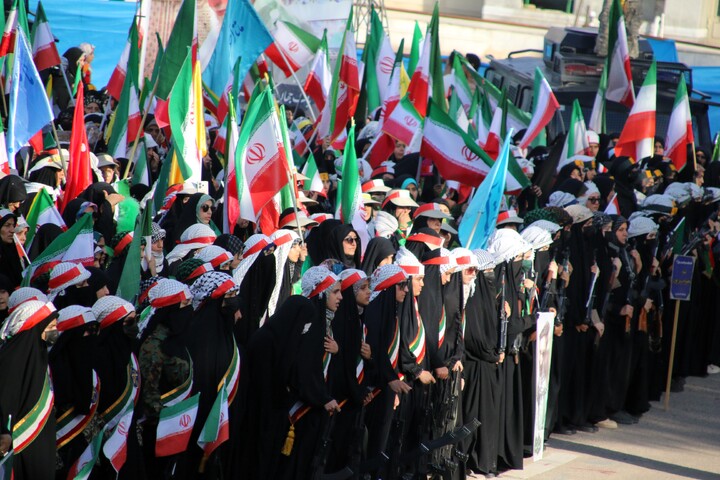 تصاویر/ قیام جان فدایان امام رضایی در کرمان