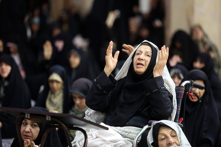 مراسم سالروز میلاد امام رضا(ع) در حرم حضرت معصومه (س)