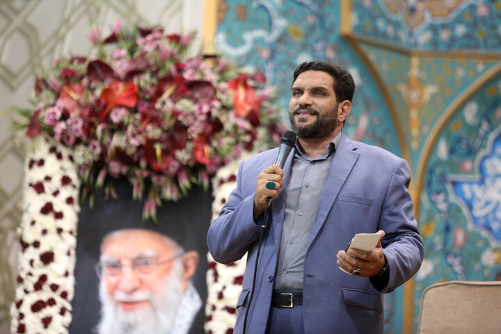 مراسم سالروز میلاد امام رضا(ع) در حرم حضرت معصومه (س)
