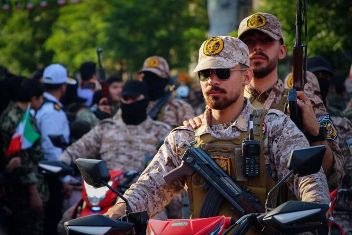 تصاویر/ نمایش سراسری اقتدار ایران و جان فدایان امام رضایی شهرستان ورامین