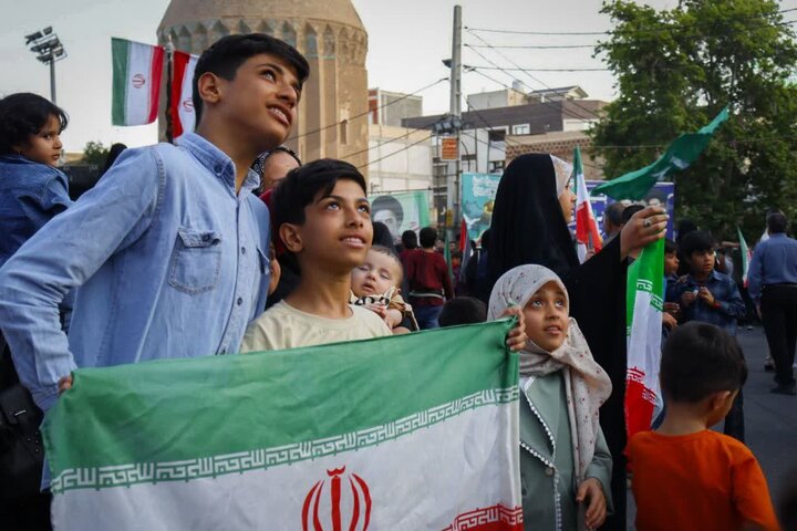 تصاویر/ نمایش سراسری اقتدار ایران و جان فدایان امام رضایی شهرستان ورامین