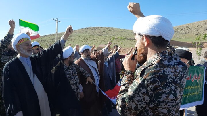 رزمایش بزرگ جان فدایان امام رضایی در شهرکرد
