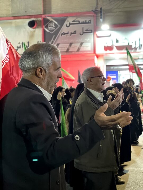 تصاویر/ حماسه حضور ملاردی‌ها در شب شصتم