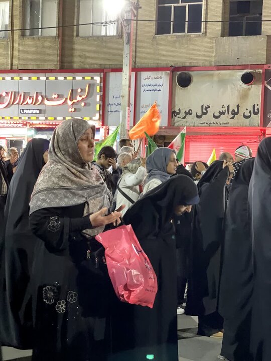 تصاویر/ حماسه حضور ملاردی‌ها در شب شصتم