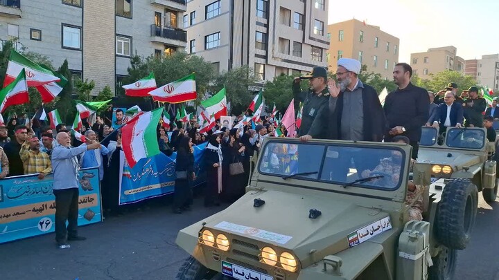 تصاویر/ رزمایش بزرگ «جان‌فدا برای ایرانِ امام رضا علیه‌السلام» در سمنان