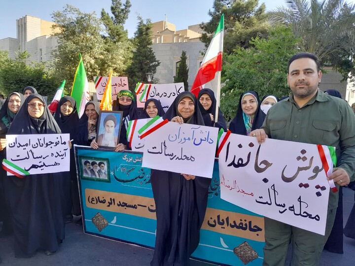 تصاویر/ رزمایش بزرگ «جان‌فدا برای ایرانِ امام رضا علیه‌السلام» در سمنان