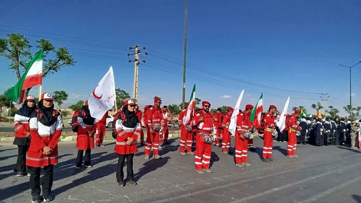 تصاویر/ رزمایش بزرگ «جان‌فدا برای ایرانِ امام رضا علیه‌السلام» در سمنان