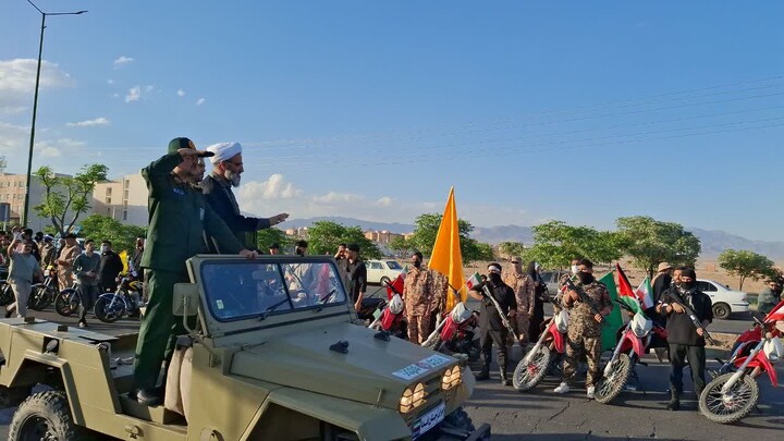 تصاویر/ رزمایش بزرگ «جان‌فدا برای ایرانِ امام رضا علیه‌السلام» در سمنان