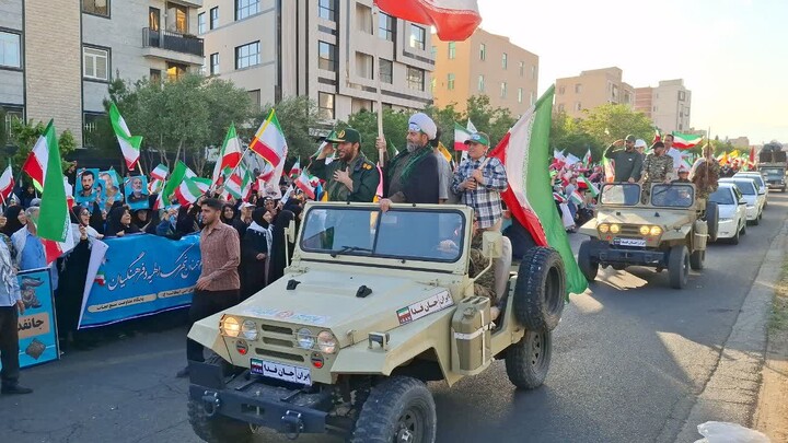 تصاویر/ رزمایش بزرگ «جان‌فدا برای ایرانِ امام رضا علیه‌السلام» در سمنان