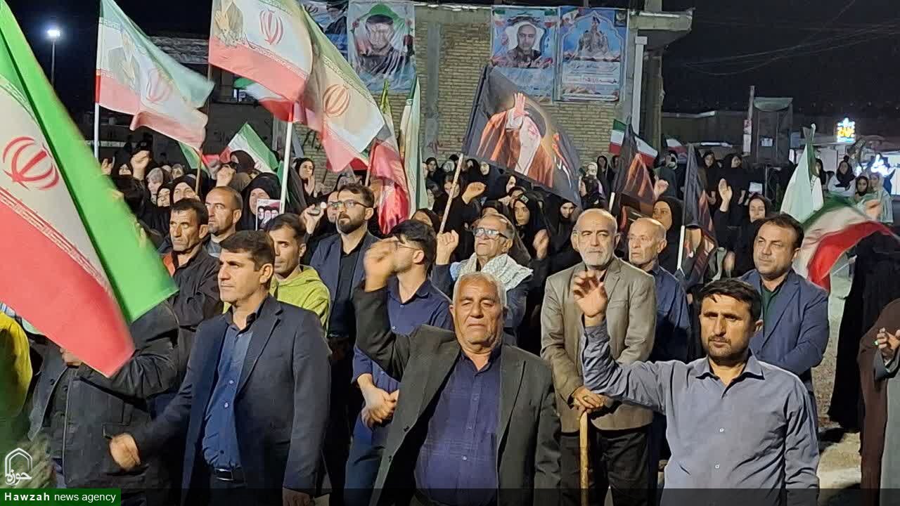 اجتماع بزرگ مردم ولایتمدار و شهید پرور شهرستان صیدون
