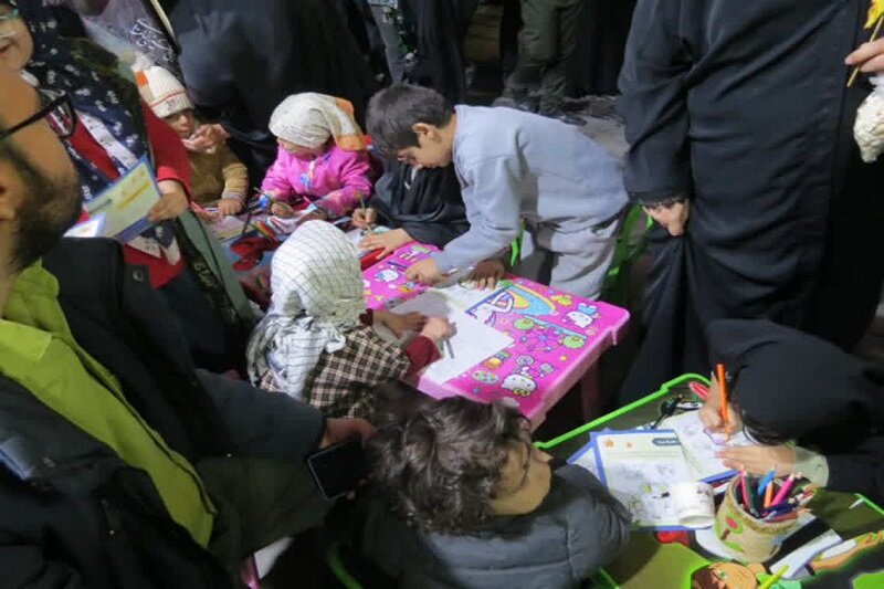 برپایی موکب قرآنی در اجتماعات شبانه «نحن منتقمون» کرمانشاه+تصاویر