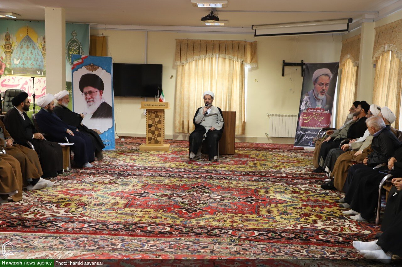 تقدیر نماینده دفتر آیت‌الله‌العظمی سیستانی از طلاب جهادی تبریز