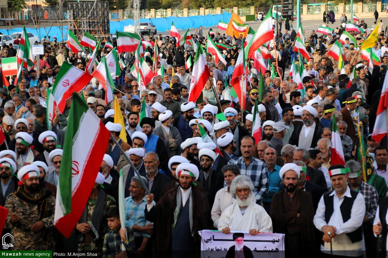 فیلم| رزمایش جانفدایان امام رضایی در کرمانی