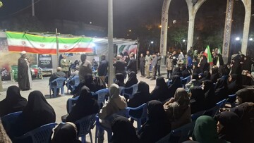 تصاویر/ برپایی موکب مدیریت حوزه خواهران استان مرکزی در منطقه شهر صنعتی اراک
