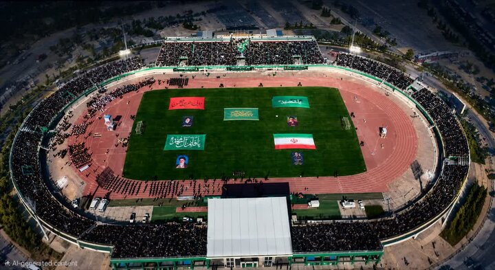 تصاویر/نمایش سراسری اقتدار عظیم جان‌فدا برای ایران امام‌رضائی در اراک