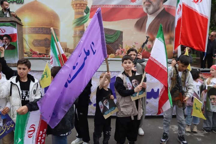 تصاویر/ نمایش عظیم اقتدار ملی و رزمایش سراسری جانفدا برای ایران امام رضایی در مهاباد