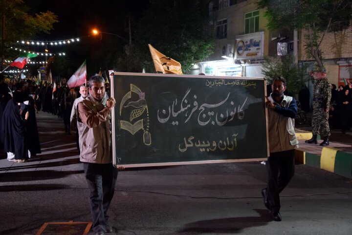 تصاویر: نمایش ورژه اقتدار جانفدابرای ایران امام رضایی در اران وبیدگل