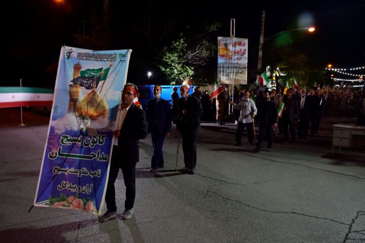 تصاویر: نمایش ورژه اقتدار جانفدابرای ایران امام رضایی در اران وبیدگل