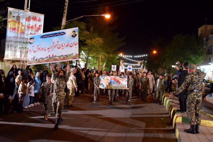 تصاویر: نمایش ورژه اقتدار جانفدابرای ایران امام رضایی در اران وبیدگل