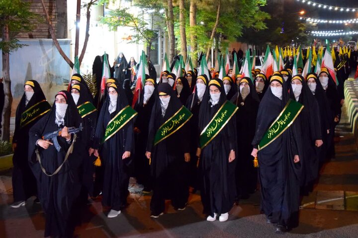 تصاویر: نمایش ورژه اقتدار جانفدابرای ایران امام رضایی در اران وبیدگل