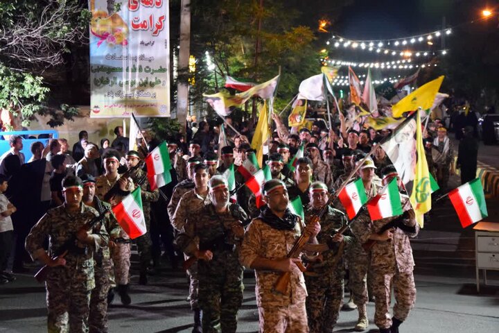 تصاویر: نمایش ورژه اقتدار جانفدابرای ایران امام رضایی در اران وبیدگل