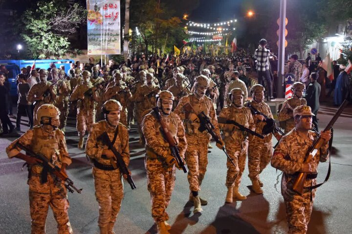 تصاویر: نمایش ورژه اقتدار جانفدابرای ایران امام رضایی در اران وبیدگل