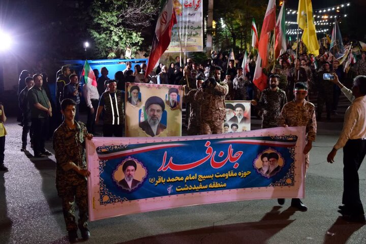 تصاویر: نمایش ورژه اقتدار جانفدابرای ایران امام رضایی در اران وبیدگل