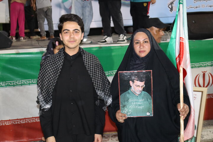 تصاویر/ اجتماع جان فدایان ایران امام رضایی در دیّر