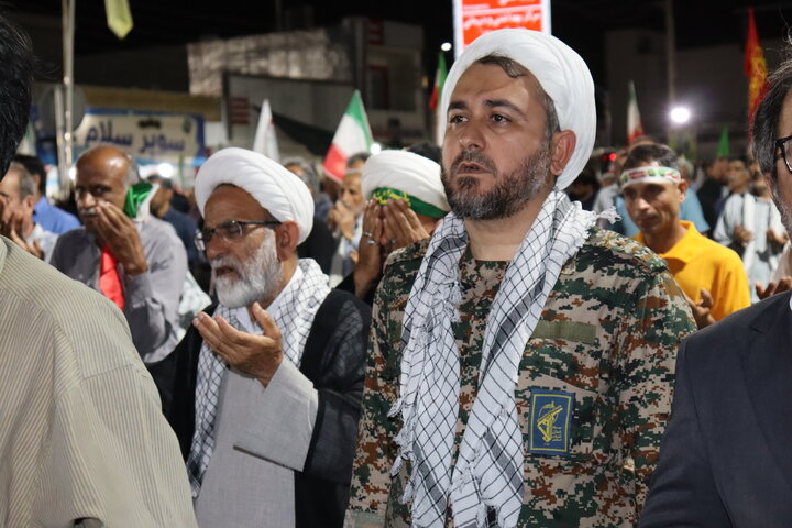 تصاویر/ اجتماع جان فدایان ایران امام رضایی در دیّر