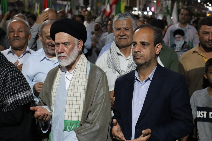 تصاویر/ اجتماع جان فدایان ایران امام رضایی در دیّر
